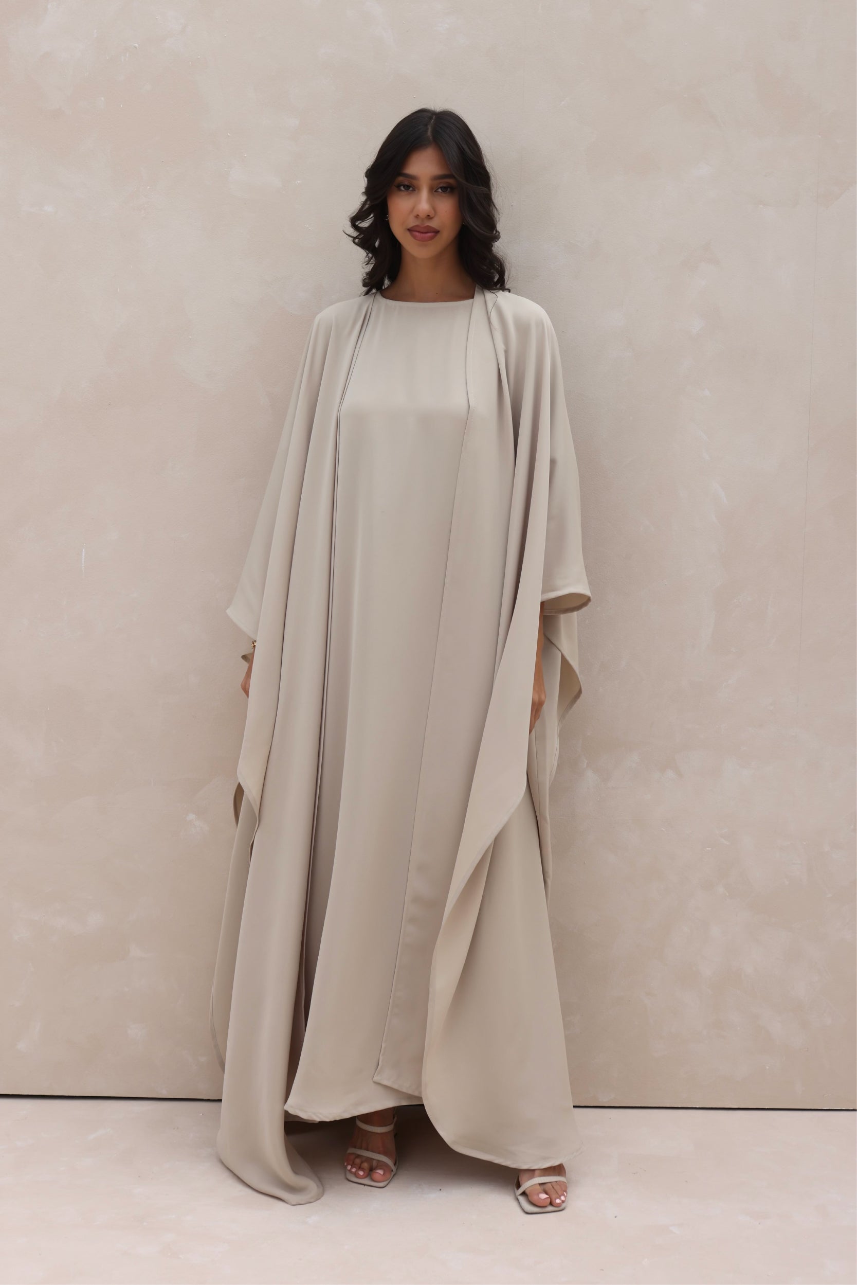 Kimono Cape Sana beige